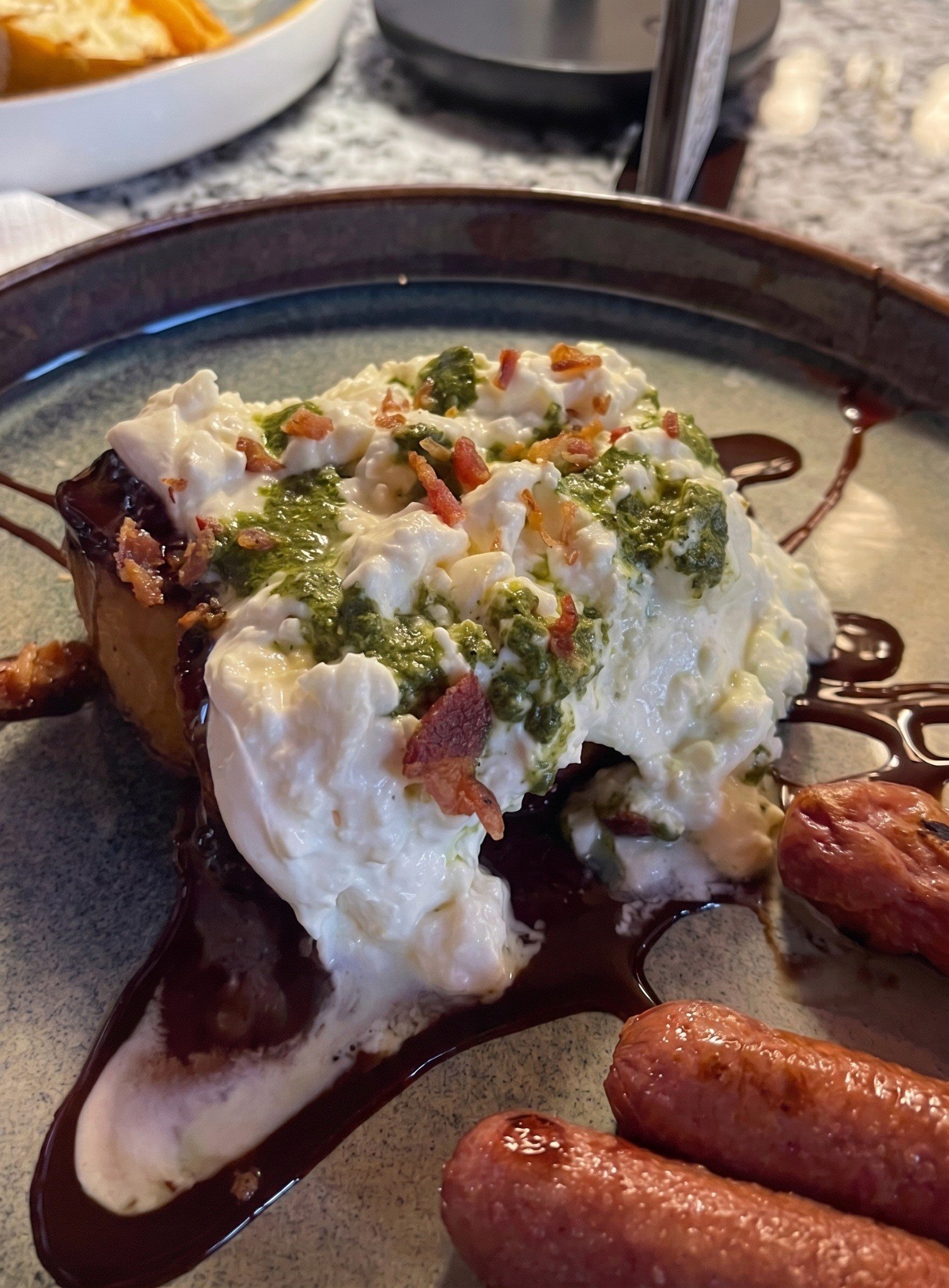 Plato brunch de Casa Oliva